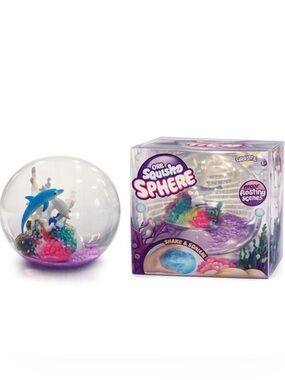 ORB Squish-O Sphere squish toy Dolphin 🐬 Aquarium Floating Ocean Viral Tik Tok